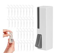 Portable Floss Dispenser Case | For Travel Home Dating Hotels Outdoor Bathroom Pocket Airplane Braces Care | Travel Floss Picks Case | Automatic Reusable Container Storage |