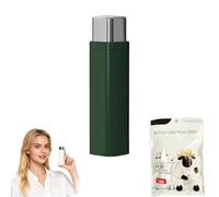 Portable Floss Pick Box, Travel Floss Pick Dispenser, for Cleaning Teeth and Oral Care at Dating, Travel, Hotels (1pcs green)