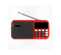 Portable FM Radio with 70-140Hz Range, TF Card Music Player, and 2.1 Channel Speaker Compatible with Various Devices