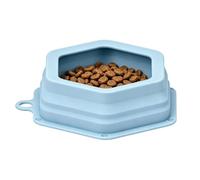 Portable Foldable Dog Bowl Spill Resistant Silicone Feeder