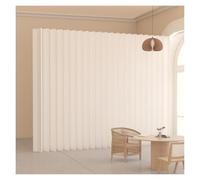 Portable Foldable Kraft Paper Room Divider - Adjustable Partition Screen For Office, Studio, Dorm&Retail Spaces - Lightweight, Easy To Store,White-H160Xw43Xl100-200Cm,White-H160Xw43Xl100-200Cm