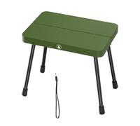 Portable Folding Chair - Small Lightweight Camping Stool, Aluminum Alloy Frame, Fast Folding Bench Seat, Strong Stable Support Build | Easy Carry Compact Design, Multipurpose Outdoor Seating Fishing