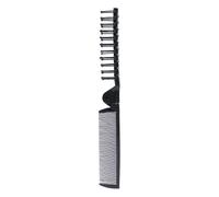 Portable Folding Comb - 2 PCS Double Teeth Folding Comb | Double-Headed Massage Brush | Anti-Static Styling Tool | For Outing Date Holiday Fine Tooth Coarse Teeth Travel Home Hotel