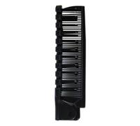 Portable Folding Comb - Double Headed Hair Brush, Fine Tooth Styling Design, Anti Static Grooming Tool, Compact Travel Friendly Construction | Outing Preparation, Daily Care, Holiday Travel, Makeup
