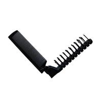 Portable Folding Comb - Travel Hair Comb, Pocket Size Beard Comb | Lightweight Foldable Hair Grooming Comb, Anti-Static Folding Pocket Comb, Compact Hairbrush for Men Women Travel Office Car