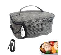 Portable Food Warmer Bags - USB Lunch Heating Heater Food Container | Portable Personal Mini Oven For Prepared Meals Reheating & Raw F́ood Cooking