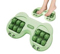 Portable Foot Massage Roller | PP 30x17x15cm Reflexology Tool | Deep Relaxation Circulation Enhancer | Suitable Living Room Bedroom Office Outdoor Use