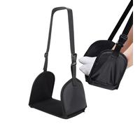 Portable Foot Rest, Flannel Foot Hammock, Travel Foot Support, Anti-Slip Foot Hanger, Airplane Foot Rest, Footrest, Foot Rest for Under Desk at Work, Airplane Foot Rest, Desk Foot Hammock Sling