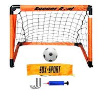 Portable Football Goal, Plegable Soccer Net, 23,62 x 17,72 pulgadas Easy Setup, Carry Bag, Lightweight Training Net for Kids, Backyard, Park and Beach Outdoor