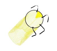 Portable Football Target Net - Elastic Adjustable Soccer Goal for Training Exercise | High Strength Nylon Mesh with Foldable Frame, Quick Install Target Catch Net for Garden Playground Sports Field