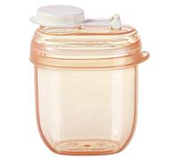 Portable Formula Dispenser - 3-Compartment Travel Container | Perfect For Outings And Diaper Bags | Stackable Rice Cereal Storage Box, Meal Per Section