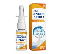 Portable Gentle Anti Snoring Spray, Long-Lasting Formula, 30ml 1.14x4.72inch High-Efficiency Snore Reducing Spray for Quiet Sleep, Travel-Ready Solution for Home and Business Trips