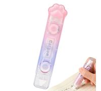 Portable Glue Tape, Cat Paw Crafting Tool, 4.17x1.02x0.63 Inches Double-Sided Glue Pen with Safe Design, ABS Craft Tool with Durable Build, Correction Tape for Boys Girls Teens Parents School Work Bag