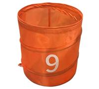 Portable Golf Chipping Bucket - Durable 210D Oxford Training Target Game | Lightweight, foldable 11-inch golf target bucket made of rugged 210D Oxford cloth. Perfect for backyard and outdoor practice.