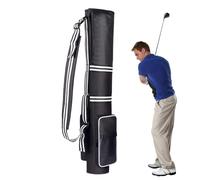 Portable Golf Club Bag - Ultra Light Fairway Holder, Weather Resistant Stick Tote, Accessory Pocket Pack | Easy Course Commuter Gear for Driving Range Weekend Match Ready Player