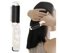 Portable Hair Brush Hair Styling ABS Thick Curly styl 3D Natural Hairstyle | Compact Brush Scalp Massage For ABS Travel Hairbrush, Travel Comb