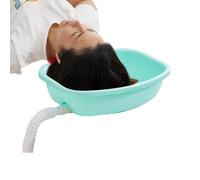 Portable Hair Washing Station, Hair Wash Basin with Neck Support, Reutilizable Buddy Tray with Drenin Hose for Bedside Haircuts, Coloring, Elderly Care and Disabled Assistance