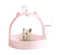Portable Hamster Cage, Small Animal Carrier, Outdoor Hamster Carrier, HamstPortable Hamster Carry Case With Water Bottle - Outdoor Small Animal Carrier With Ventilation Holes For Dwarf Hamster, Gerbil