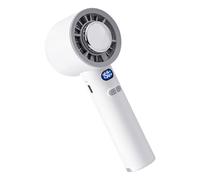 Portable Hand Fan - USB Rechargeable Mini Cooler, Personal High-Speed Air Fan, Compact Handheld Cooling Gadget With LED Screen, Quiet Design | Travel Beach Outdoor For Adults Men Women Summer Office