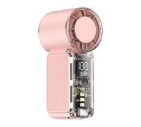 Portable Handheld Fan - 100 Speed Adjustable | USB Quiet Mini Personal Cool