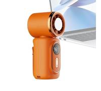 Portable Handheld Fan 180 grados Rotación USB recargable Cooling Fan Compact Travel Fan, Strong Airflow Lightweight Mini Cooling Device, Summer Accessory Category, for Kids Students Travel