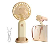 Portable Handheld Fan 3-Speed Summer Blower Three Wind Speed Settings