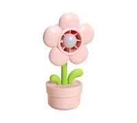 Portable Handheld Fan, 3 Speed Wind Blower, Flower Pot Fans with USB Rechargeable Night Light Feature, Mini Cooling Fans, Desk Fan with Cute Design, Home Use for Bedroom Car