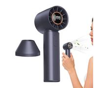 Portable Handheld Fan, 5 Speeds Air Blower, With Digital Display Screen