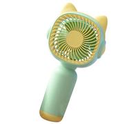 Portable Handheld Fan - ABS 15cm 5.9in Rechargeable Cartoon Mini Fan