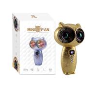 Portable Handheld Fan - Digital Display Low Noise Cooling Device