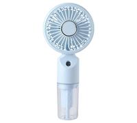 portable handheld fan features three speed adjustable airflow, letting you