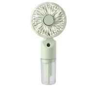 portable handheld fan features three speed adjustable airflow, letting you