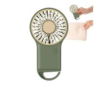 Portable Handheld Fan - USB Rechargeable Foldable Cooling Fan, 3 Adjustable Speed Settings, Quiet Powerful Airflow, Compact Travel Accessory | Office Use During Work And Study Sessions