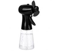 Portable Handheld Fan With Water Mist Spray, Portable Misting Fans (Black)