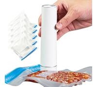 Portable Handheld Food Sealer Rechargeable Cordless Vacuum Sealer