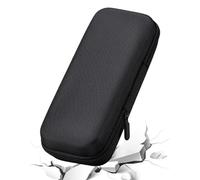 Portable Hard Drive Case, Shockproof Travel Carrying Case, Lightweight Cylindrical Electronics Enclosure with Adjustable Handle for Laptop and Computer Accessories, 7.87x3.94x1.97 pulgadas