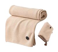 Portable Heated Shawl | Wearable Electric Heating Wrap | USB Heated Blanket, 3 Adjustable, 15 Second Fast Heat, For Women Ladies Girls Mothers Home Office Apartment Dorm Travel