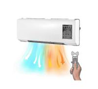 Portable Heater And Air Conditioner Combo Wall Mounted Desktop 2in1 Electric Heater Air Conditioner for Household Bedroom Heating And Cooling with Tim