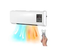 Portable Heater And Air Conditioner Combo Wall Mounted Desktop 2in1 Electric Heater Air Conditioner-hy