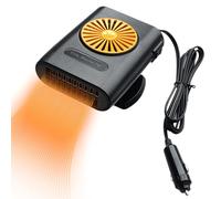 Portable Heater, Car Defogger, 5.31x4.13x2.99 Inches 12V Fan, Quick Heating Element, Cooling Airflow Function, Compact Windshield Demister for Winter Driving in Sedans Trucks Automotive Travel Use