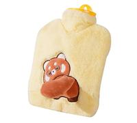 Portable Hot Water Bag, Plush Warm Water Bottle, Hot Water Bottle for Cramps, Cute Water Bottle for Kids, Comfortable Hot Water Compress, Microwave Safe for Hot Water Bottle