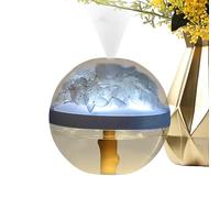 Portable Humidifier, Preserved Flower Design, USB Rechargeable Hydration, 270ml Water Capacity, Air Purifier & Mood Light, for Travel, Plants, Bedrooms, Living Room & Home Use, 4.72x4.72x4.49 Inches