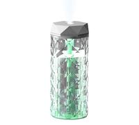 Portable Humidifiers Bedroom, USB Quiet Portable Diffuser, 7 Colors Light Changing 220ml Crystal Lamp Humidifier with Auto Shut-Off, Durabled ABS Mist Maker with Easy Home Accessory