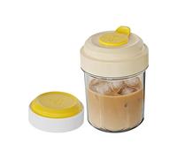Portable Ice Cup Maker 2 in 1 Reusable Ice Freezing Mold - Press TypeMaking Cups for Drinks Juice Soda Coffee Whiskey Cocktail, Leak Resistant Cup for Home Travel Office Picnic Bar Restaurant