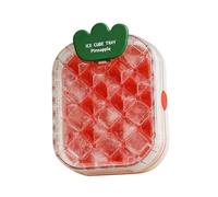 Portable Ice Cup - Strawberry Red Cooling Bottle | 19x13x6cm Freezer Tool with Juice Feature, Silicone Abs Material with Lightweight Design, Kitchen Category Accessory, Drink Holder for Outdoor