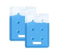 Portable Ice Packs, Reusable Cooler Blocks Set, Freezer Gel Pack with Built-In Handle, Durable Cooling Storage Inserts, Leakproof Chilling Aid, Travel Freshness Accessory for Outdoor and Home Use