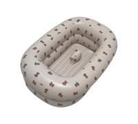 Portable Inflatable Bathtub for Baby Ages 1 to 3 Years Quick Inflation Design Cartoon Pattern Indoor Outdoor Use Outdoor Play Tub for Children