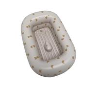 Portable Inflatable Bathtub for Baby Ages 1 to 3 Years Quick Inflation Design Cartoon Pattern Indoor Outdoor Use Outdoor Play Tub for Children