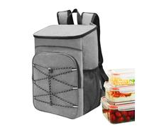 Portable Insulated Cooler Bag - Leakproof Thermal Backpack, Heavy Duty Waterproof Storage with Side Pockets, Picnic, Hiking & Beach Travel Gear, Easy Carry Design for Men & Women