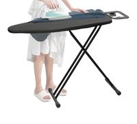 Portable Ironing Board, Portable Ironing Board Foldable, Pad Sleeve Blanket Support, Room Space Saving Travel Laundry for Clothes, Shirt, Clothing, Apartment, College, Closet, Dorm, Home Use